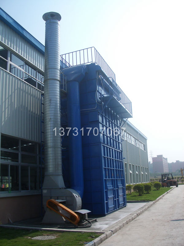 木工車間中央脈沖式布袋除塵器通過(guò)環(huán)保驗(yàn)收