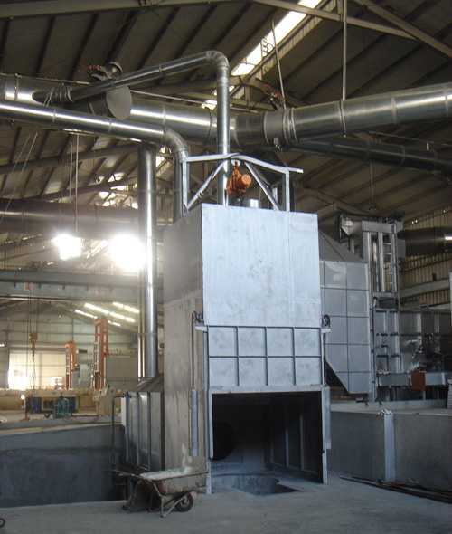 河南長葛鋁熔煉炒灰機(jī)鋁灰除塵系統(tǒng)10月份交付使用 河南長葛鋁熔煉炒灰機(jī)鋁灰除塵系統(tǒng)10月份交付使用